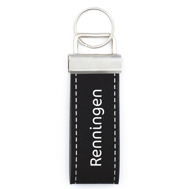 Kunstleder-Schlüsselanhänger