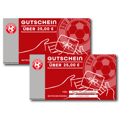 25 € Gutschein