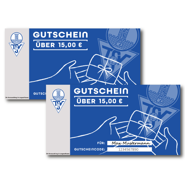 15 € Gutschein