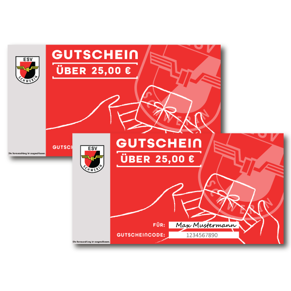 25 € Gutschein