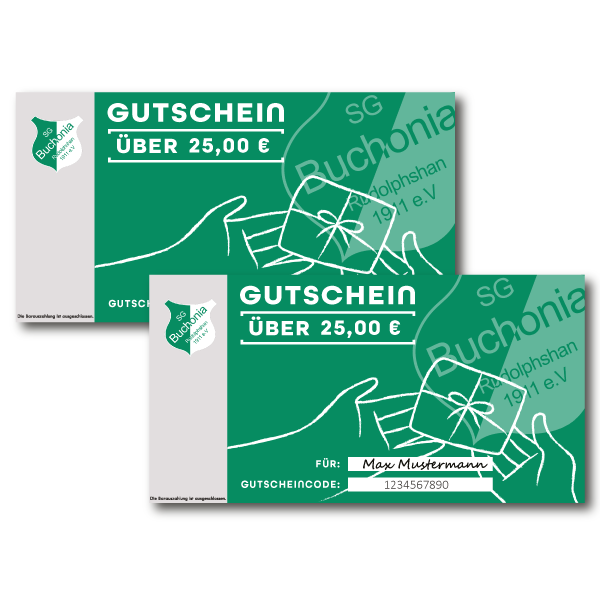 25 € Gutschein