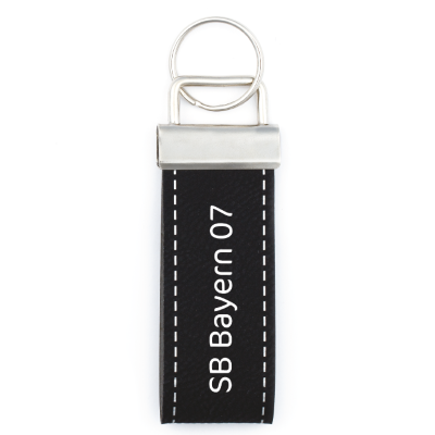 Kunstleder-Schlüsselanhänger