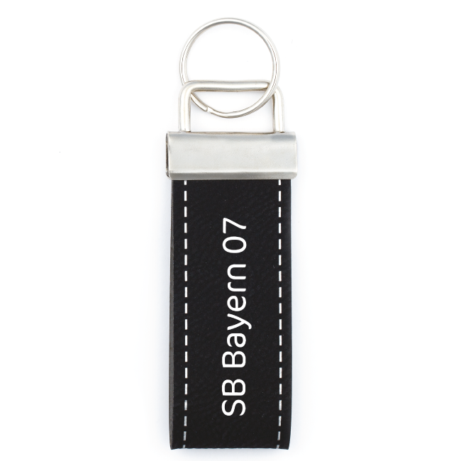 Kunstleder-Schlüsselanhänger