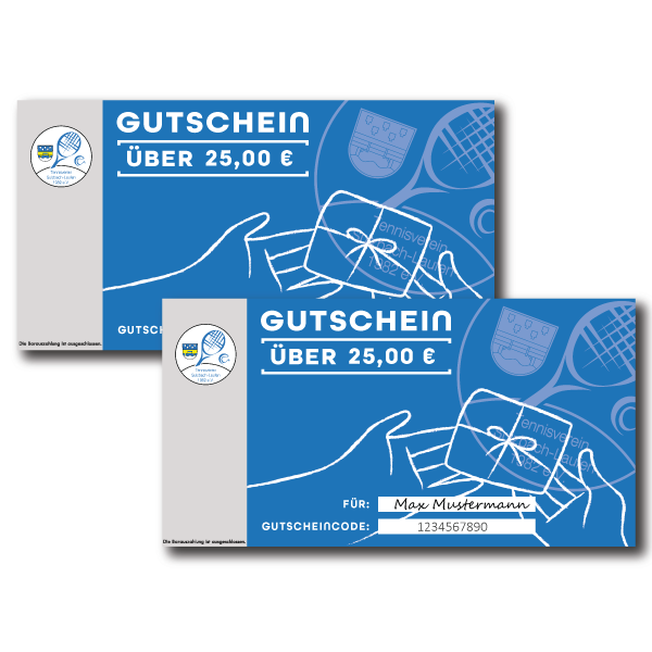 25 € Gutschein