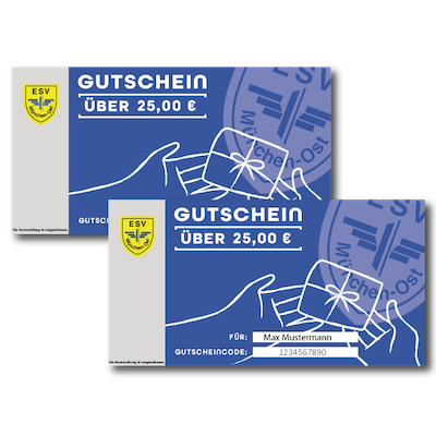 25 € Gutschein
