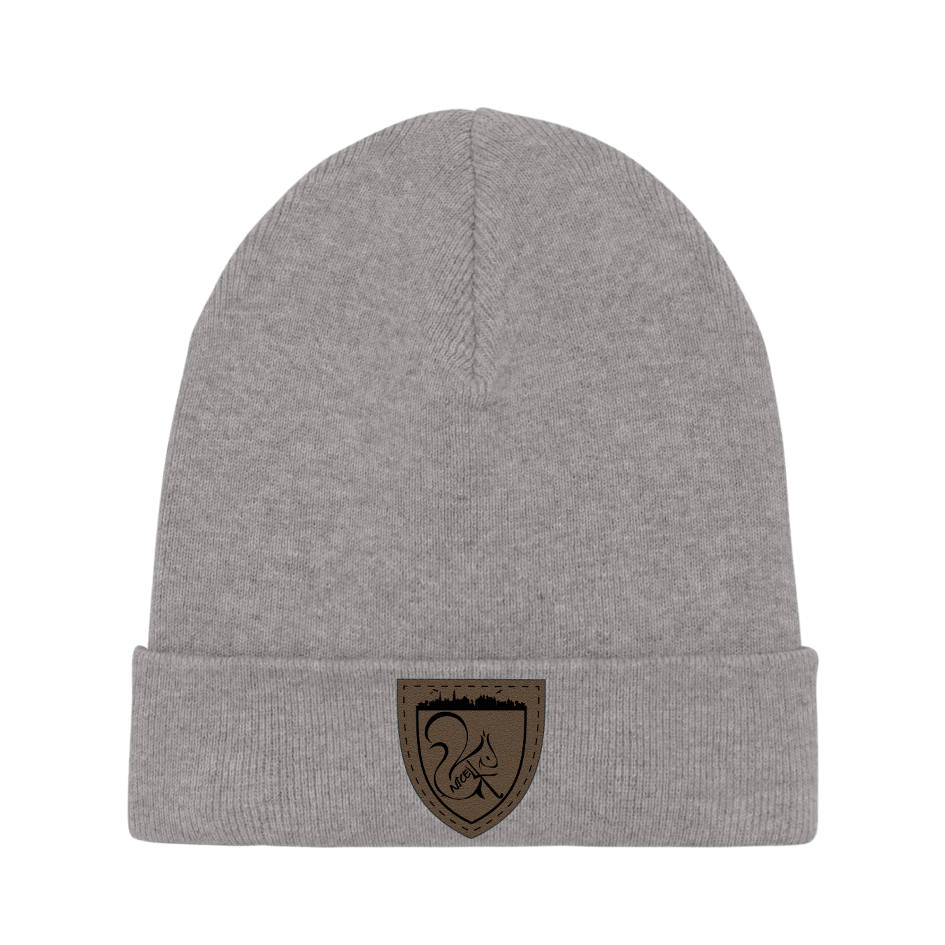 Beanie mit Umschlag