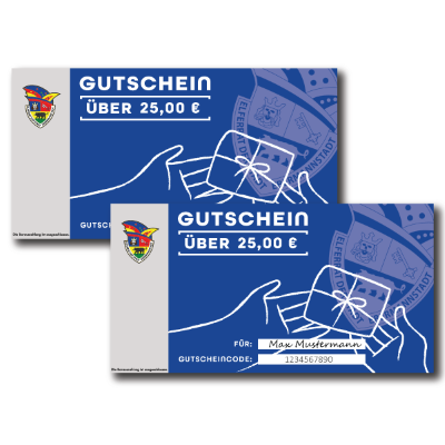 25 € Gutschein
