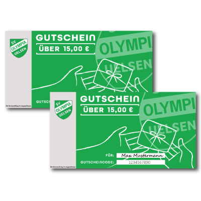 15 € Gutschein
