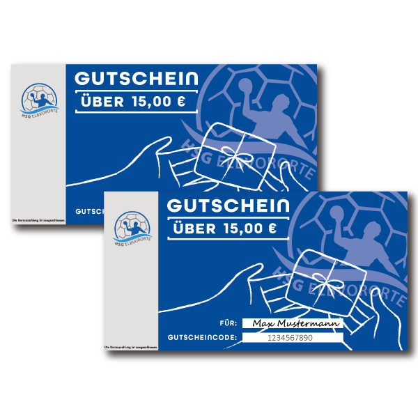 15 € Gutschein