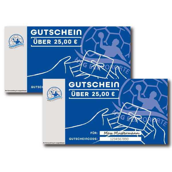 25 € Gutschein