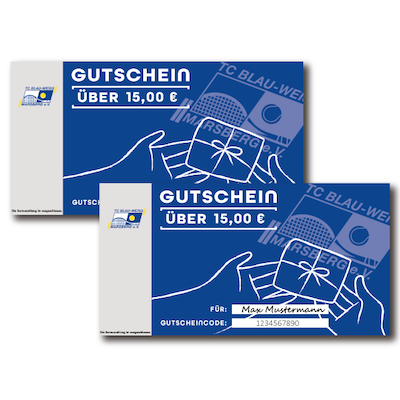 15 € Gutschein