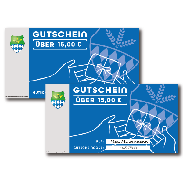 15 € Gutschein