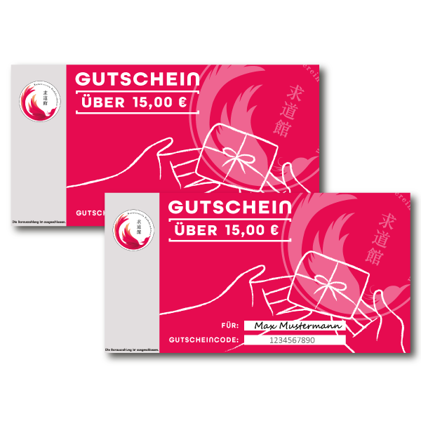 15 € Gutschein