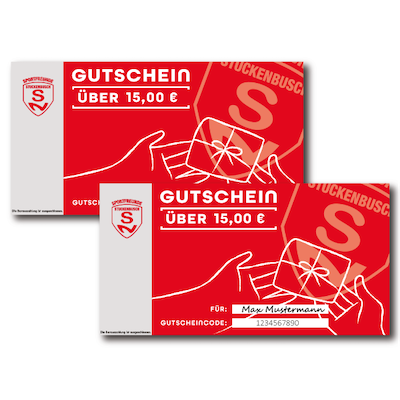 15 € Gutschein