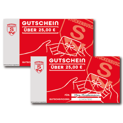 25 € Gutschein