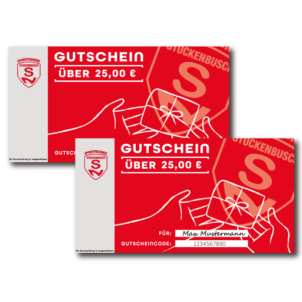 25 € Gutschein