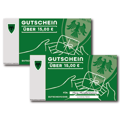 15 € Gutschein