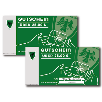 25 € Gutschein