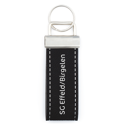 Kunstleder-Schlüsselanhänger