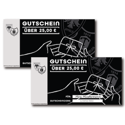 25 € Gutschein