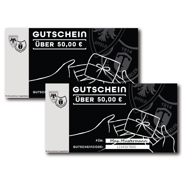 50 € Gutschein